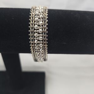 Vintage Itaor Sterling Silver  7 Inch Bracelet 925